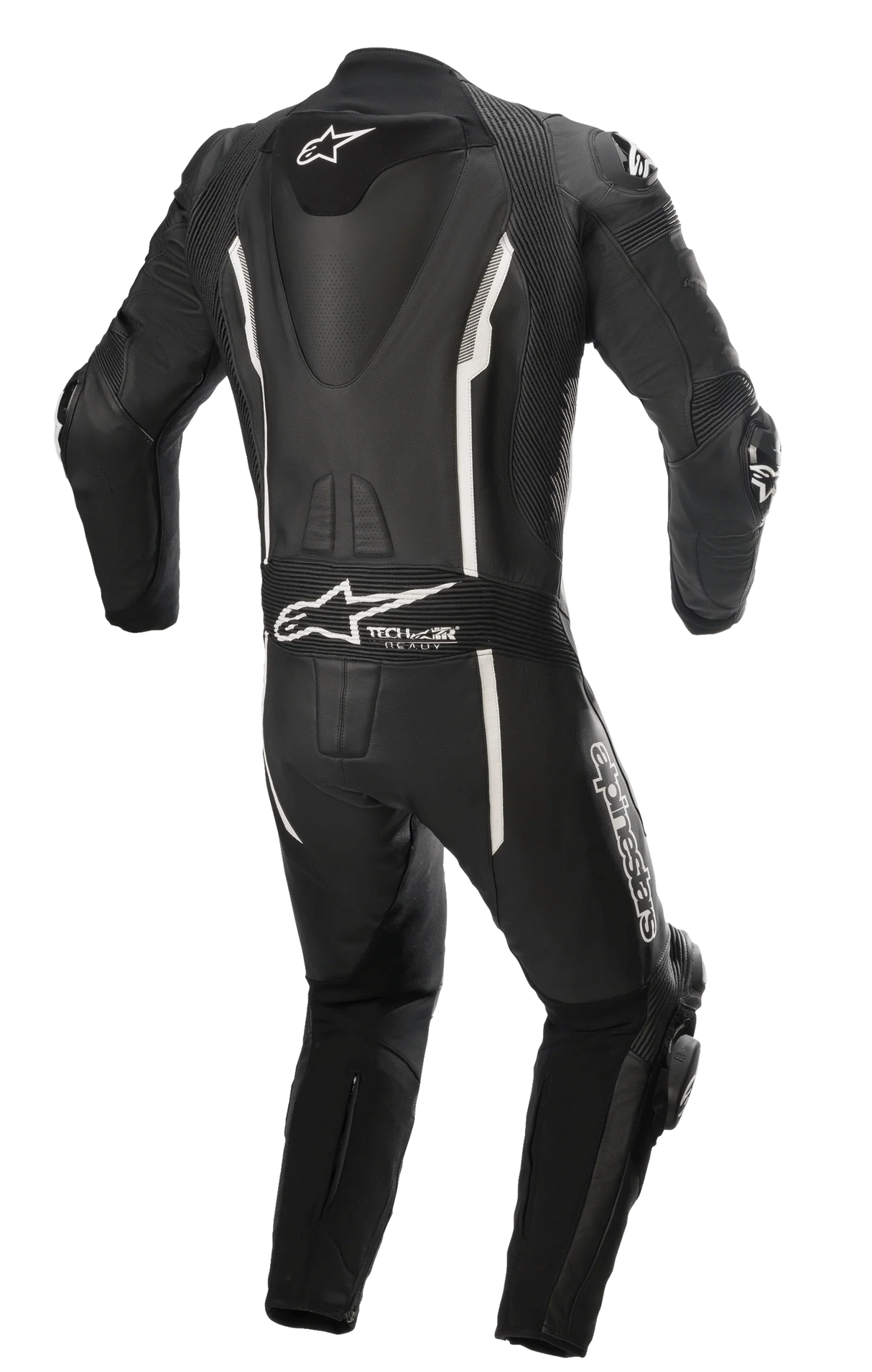 Missile V2 1-Piece Leather Suit - Black White