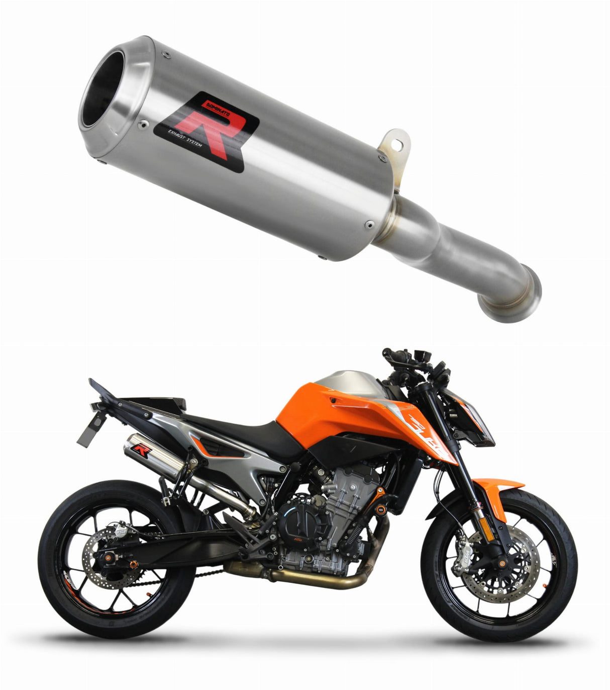 KTM 890 Duke 2020 - 2023 Exhaust Silencer Muffler GP + dB killer medium 20 m.