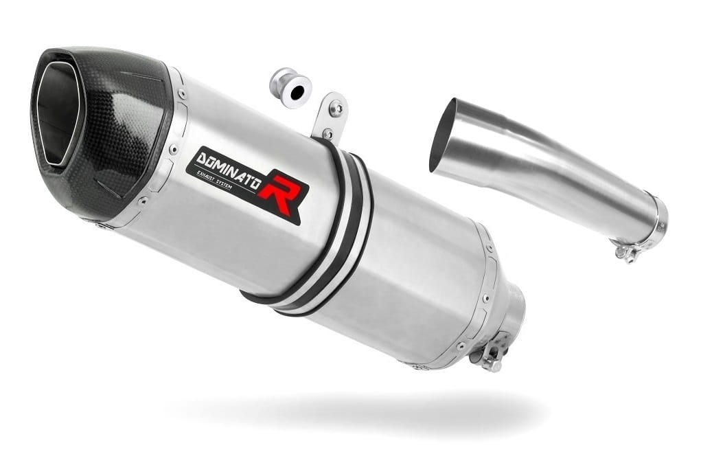 Suzuki SV 650 N 1999 - 2002 Exhaust Silencer Muffler HP1 + dB killer medium 19 m.