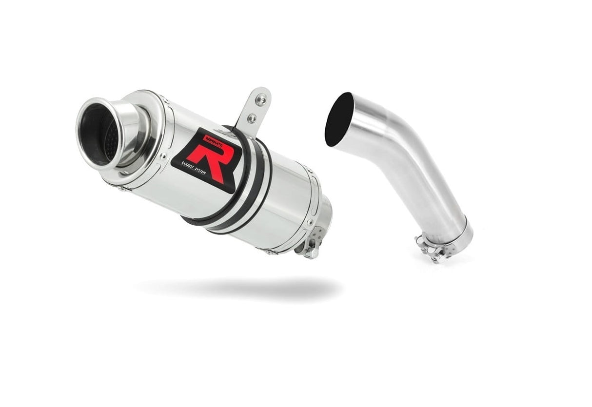 Suzuki SV 650 N 2003 - 2015 Exhaust Silencer Muffler GP1 + dB killer medium 20 m.