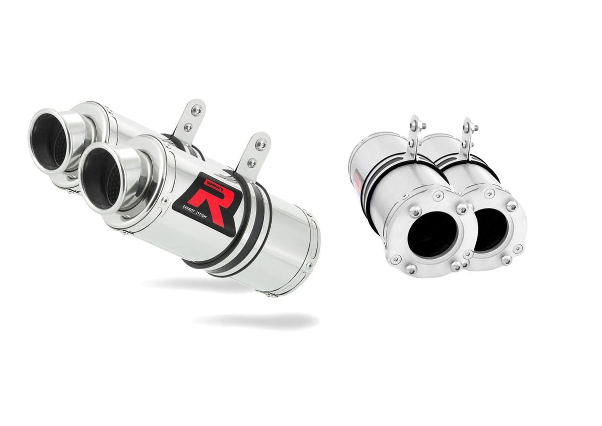 Suzuki SV 1000 N 2003 - 2007 Exhaust Silencer Muffler GP1 + dB killer medium 20 m.