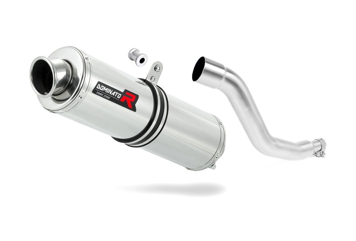 Suzuki DR 125 Exhaust Silencer Muffler ST + dB killer medium