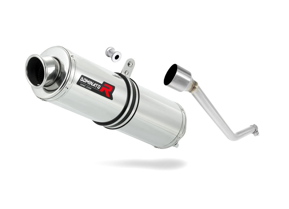 Suzuki DR 125 SM Exhaust Silencer Muffler GP1 + dB killer medium