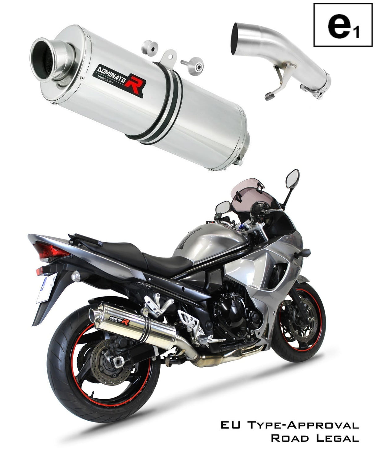 Suzuki GSX 1250 FA 2010 - 2016 EU Approved Exhaust Silencer OV 20 m.