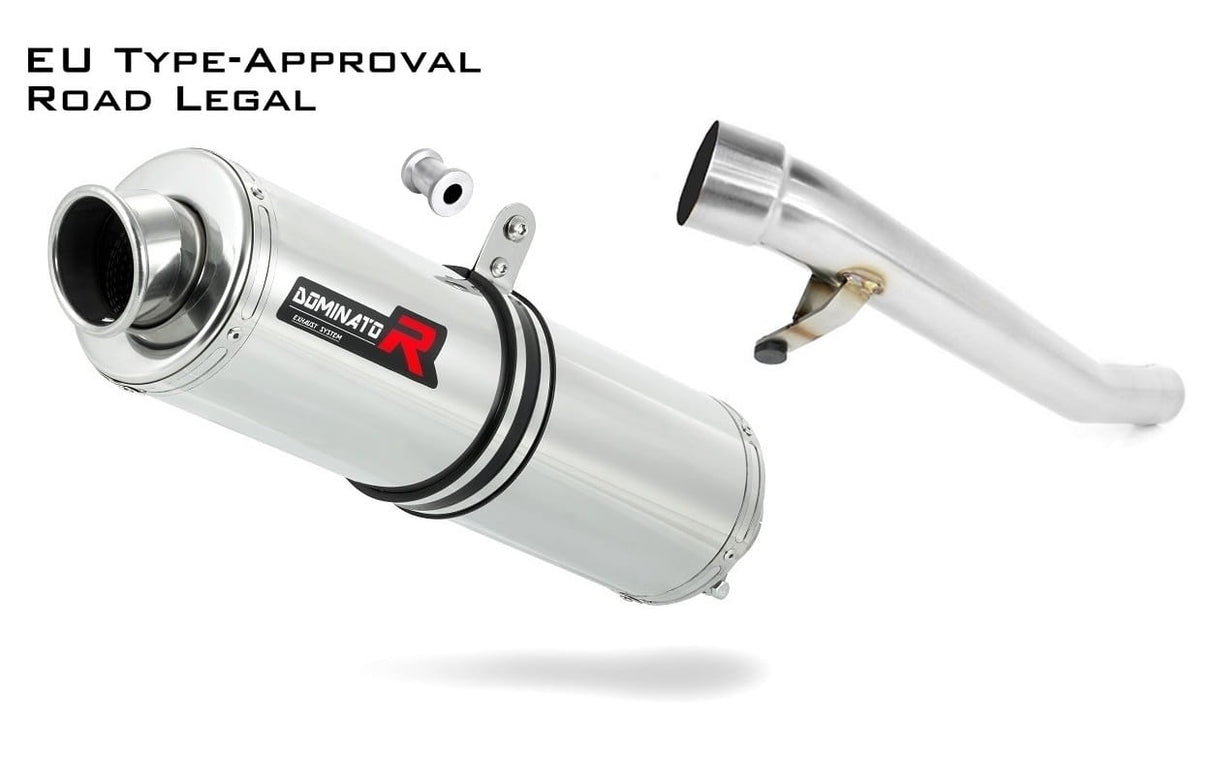 GSF 1200 BANDIT EU Approved Exhaust Silencer ROUND 2006 - 2007 20 m.