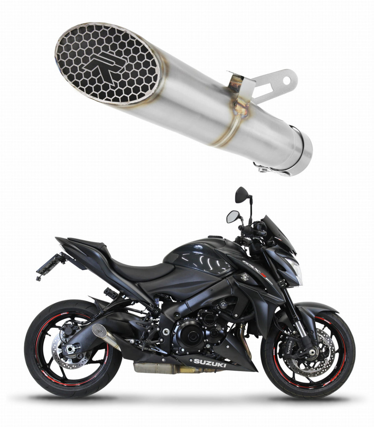 Suzuki GSX-S 1000 / F 2015 - 2020 Exhaust Silencer GP3 20 m.