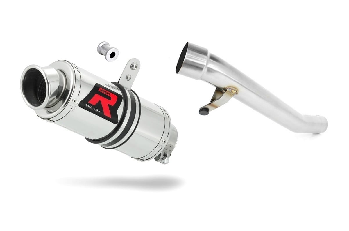 Suzuki GSF BANDIT 750 1995 - 1999 Exhaust Silencer Muffler GP1 + dB killer medium 19 m.