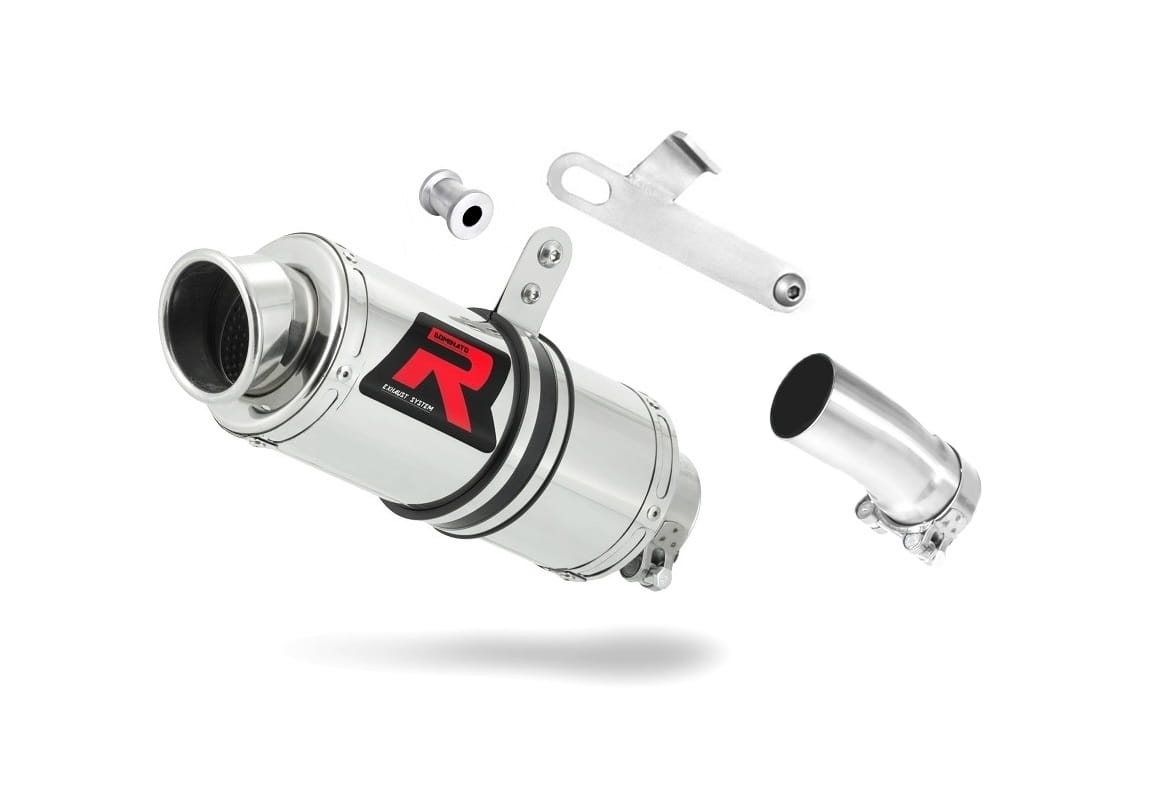 Suzuki GSF BANDIT 400 1996 - 1997 Exhaust Silencer Muffler GP1 + dB killer medium 19 m.