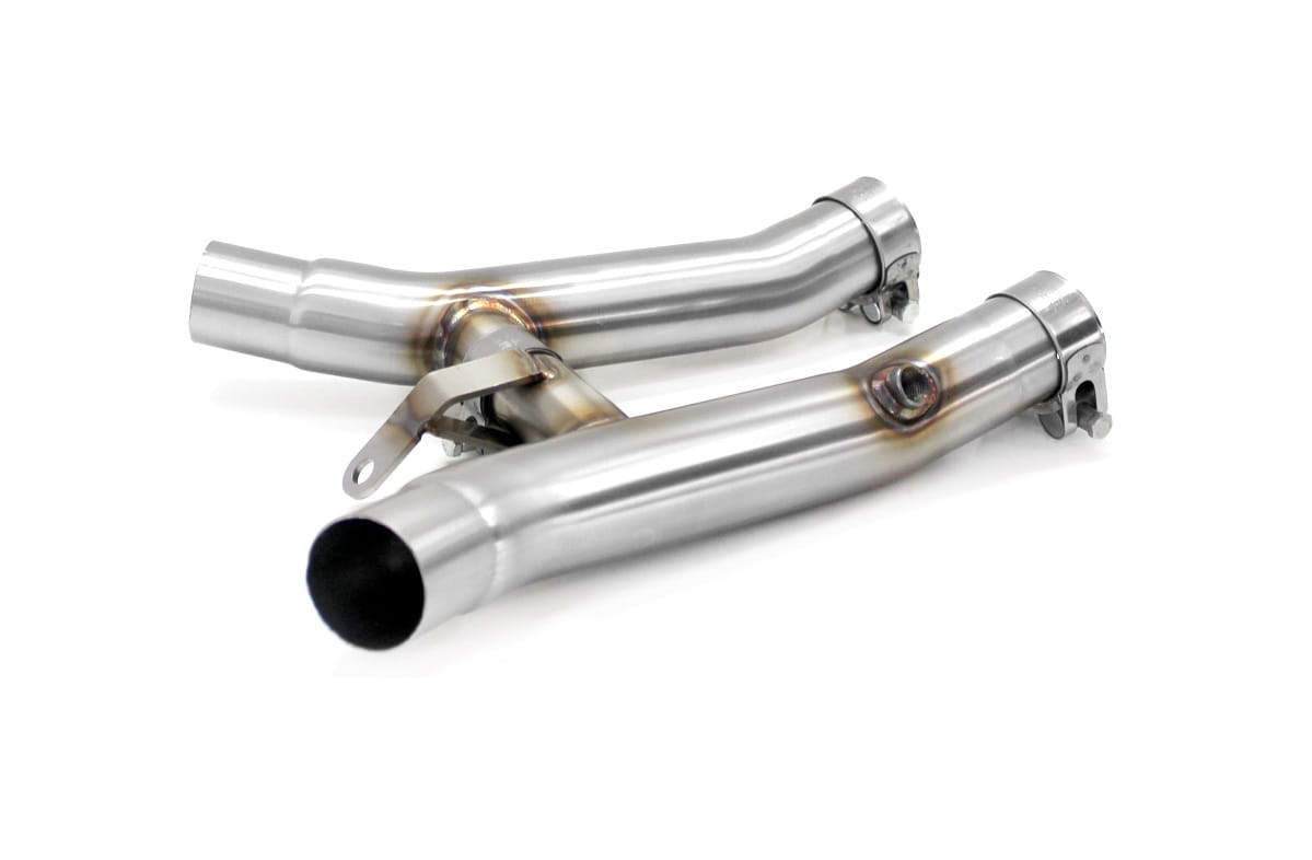 Dominator decat / link pipe for GSX 1300 R HAYABUSA Cat Eliminator 2008-2019 (race use)