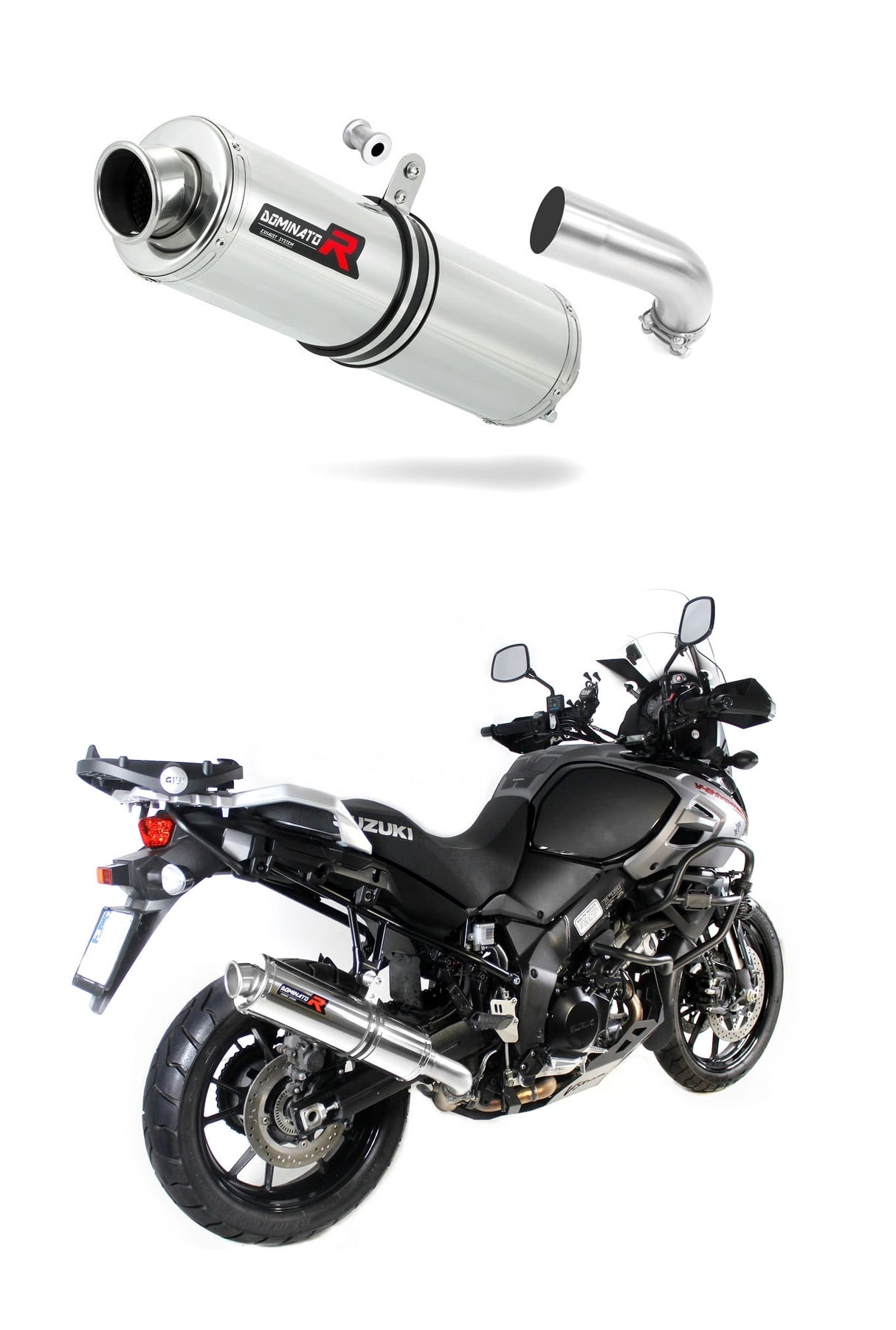 Suzuki DL 1000 V-Strom 2017 - 2020 Exhaust Silencer Muffler ST + dB killer medium 20 m.