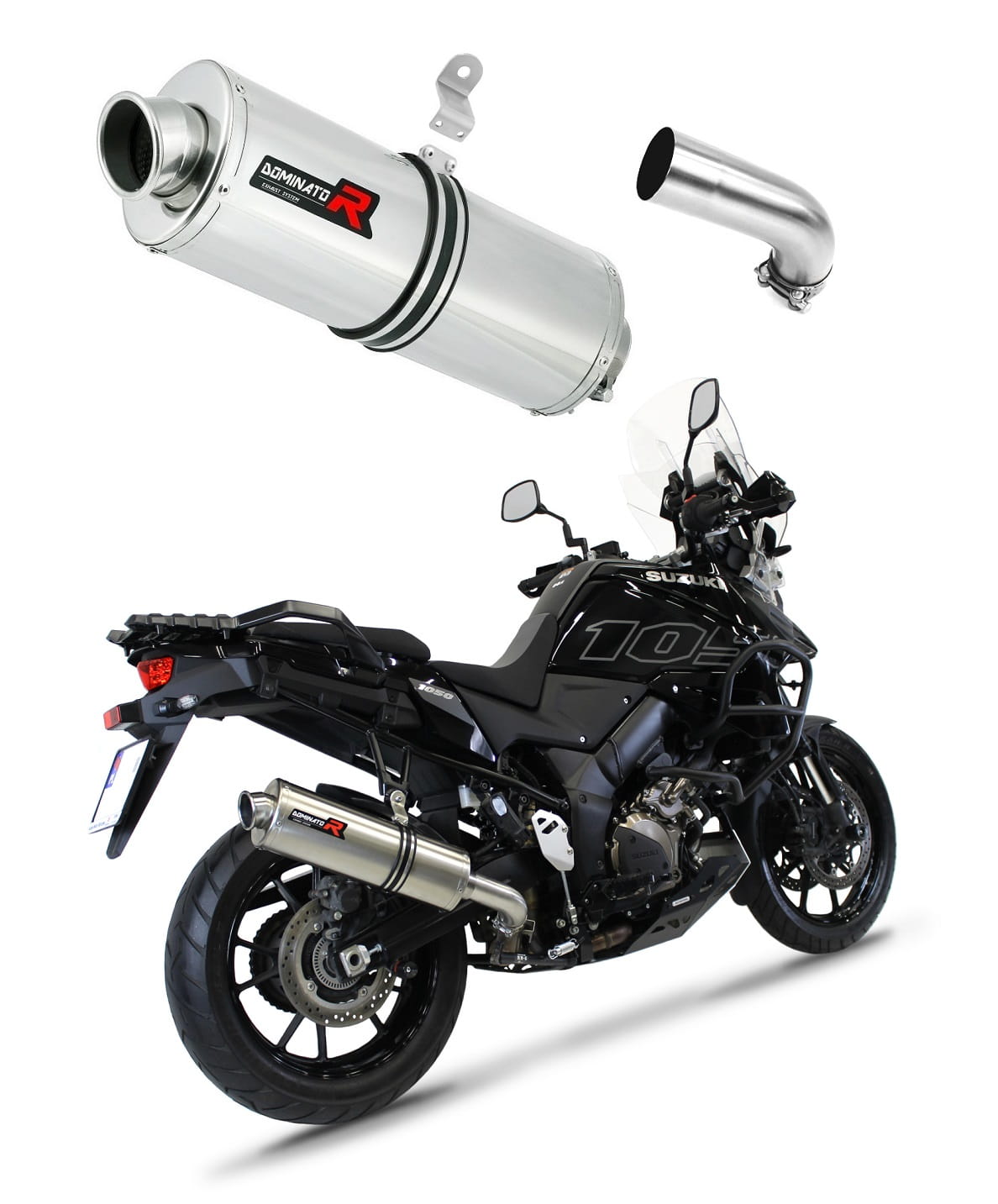 Suzuki DL 1050 V-Strom / XT / DE 2020 - 2024 Exhaust Silencer Muffler OV + dB killer 20 m.