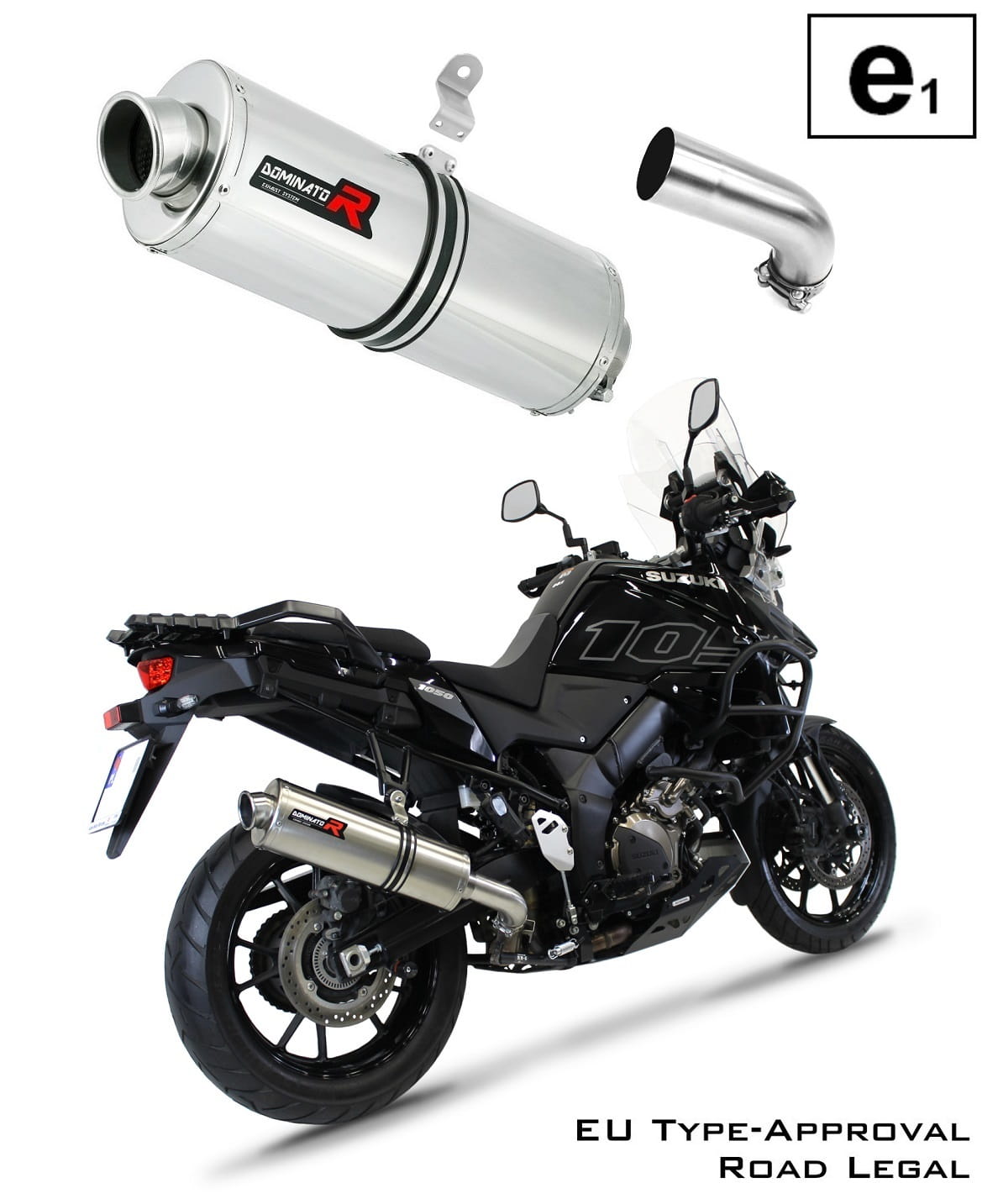 Suzuki DL 1050 V-Strom / XT / DE 2020 - 2024 EU Approved Exhaust Silencer OV 20 m.