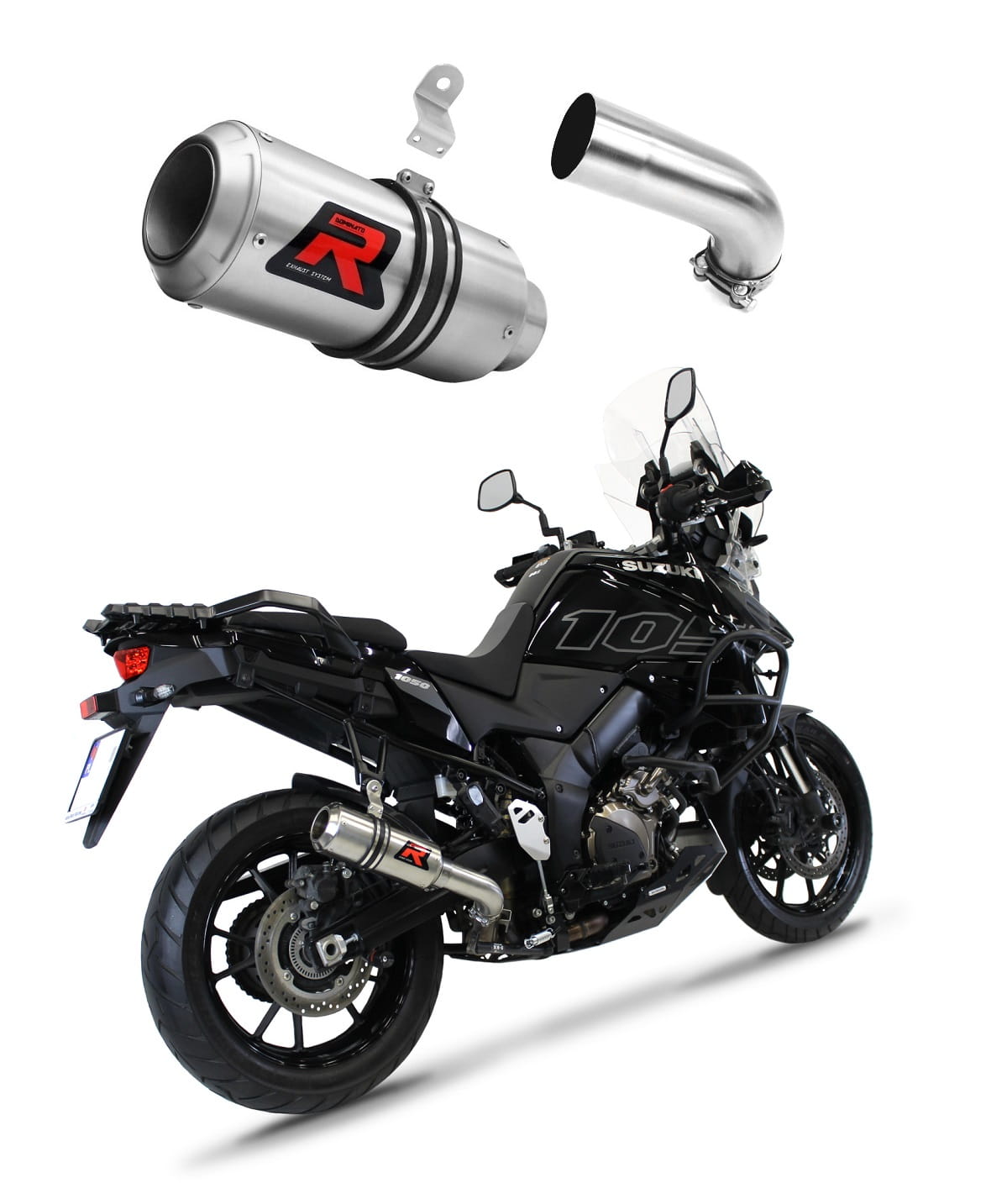 Suzuki DL 1050 V-Strom / XT / DE 2020 - 2024 Exhaust Silencer Muffler GP + dB killer 20 m.