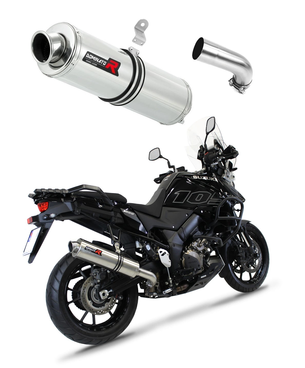 Suzuki DL 1050 V-Strom / XT / DE 2020 - 2024 Exhaust Silencer Muffler ST + dB killer 20 m.