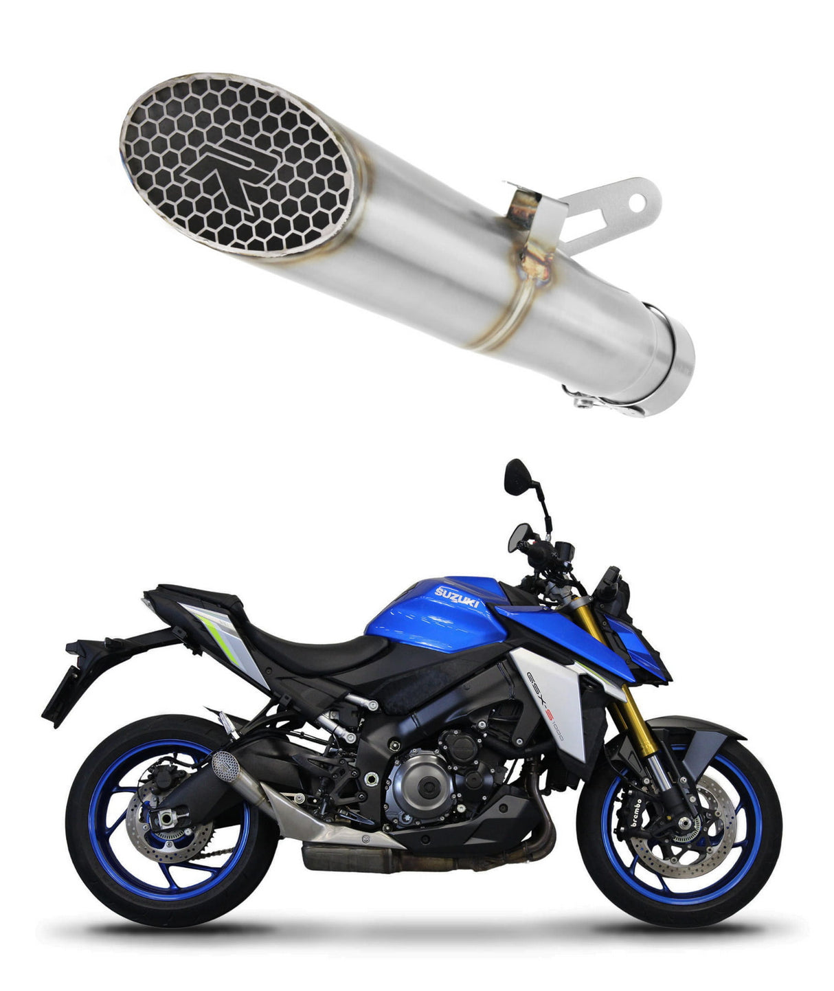 Suzuki GSX-S 1000 / 1000 GT / 950 2021 - 2024 Exhaust Silencer Muffler GP3 20 m.