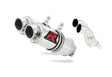 Triumph STREET TRIPLE 675 2007 - 2012 Exhaust Silencer Muffler GP1 + dB killer medium 20 m.