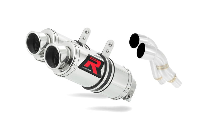 Triumph STREET TRIPLE 675 2007 - 2012 Exhaust Silencer Muffler GP1 + dB killer medium 20 m.