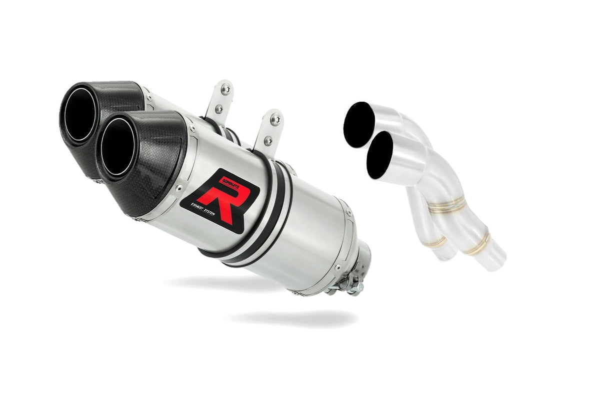 Triumph STREET TRIPLE 675 2007 - 2012 Exhaust Silencer Muffler HP3 + dB killer medium 20 m.