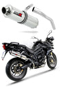 Triumph TIGER 800 XC XR 2015 - 2017 Exhaust Silencer Muffler ST + dB killer medium 20 m.
