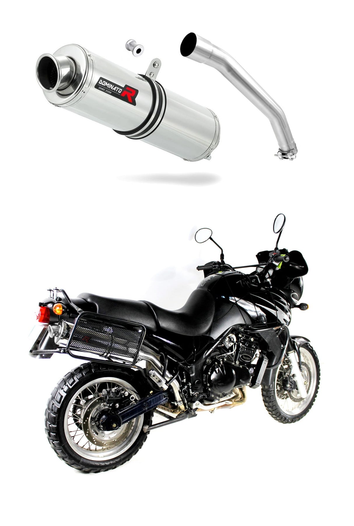 Triumph TIGER 900 T709 1999 - 2000 Exhaust Silencer Muffler ST + dB killer medium 19 m.