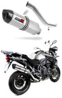Triumph TIGER EXPLORER 1200 2012 - 2015 Exhaust Silencer Muffler HP1 + dB killer medium 20 m.