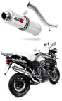 Triumph TIGER EXPLORER 1200 2012 - 2015 Exhaust Silencer Muffler ST + dB killer medium 20 m.