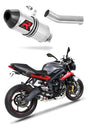 Triumph STREET TRIPLE 675 R / S / RS 2013 - 2016 Exhaust Silencer Muffler HP3 + dB killer medium 20 m.