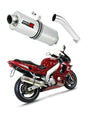 Yamaha YZF 600 R Thundercat 1996 - 2006 Exhaust Silencer Muffler OV + dB killer medium 19 m.