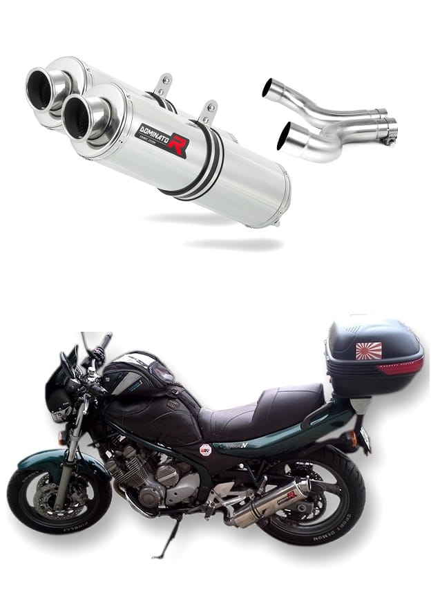 Yamaha XJ 600 DIVERSION 1992 - 2004 Exhaust Silencer Muffler ST + dB killer medium 19 m.