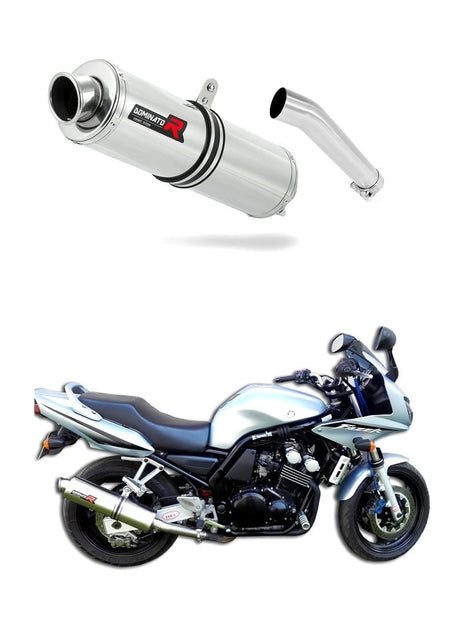 Yamaha FZS FAZER 600 1998 - 2003 Exhaust Silencer Muffler ST + dB killer medium 19 m.