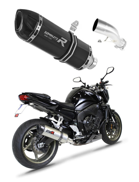 Yamaha FZ1 FAZER 1000 2006 - 2015 Exhaust Silencer Muffler HP1 BLACK + dB killer medium 20 m.