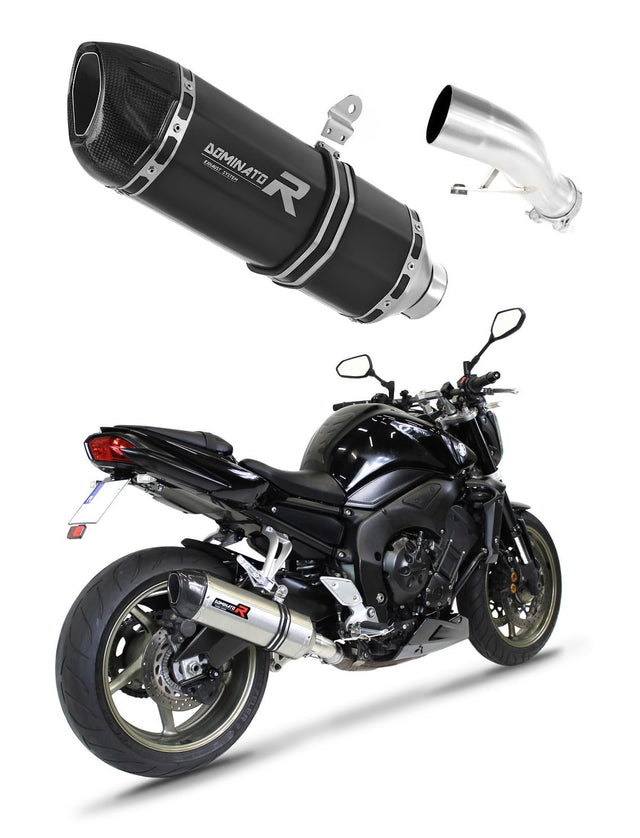 Yamaha FZ1 FAZER 1000 2006 - 2015 Exhaust Silencer Muffler HP1 BLACK + dB killer medium 20 m.