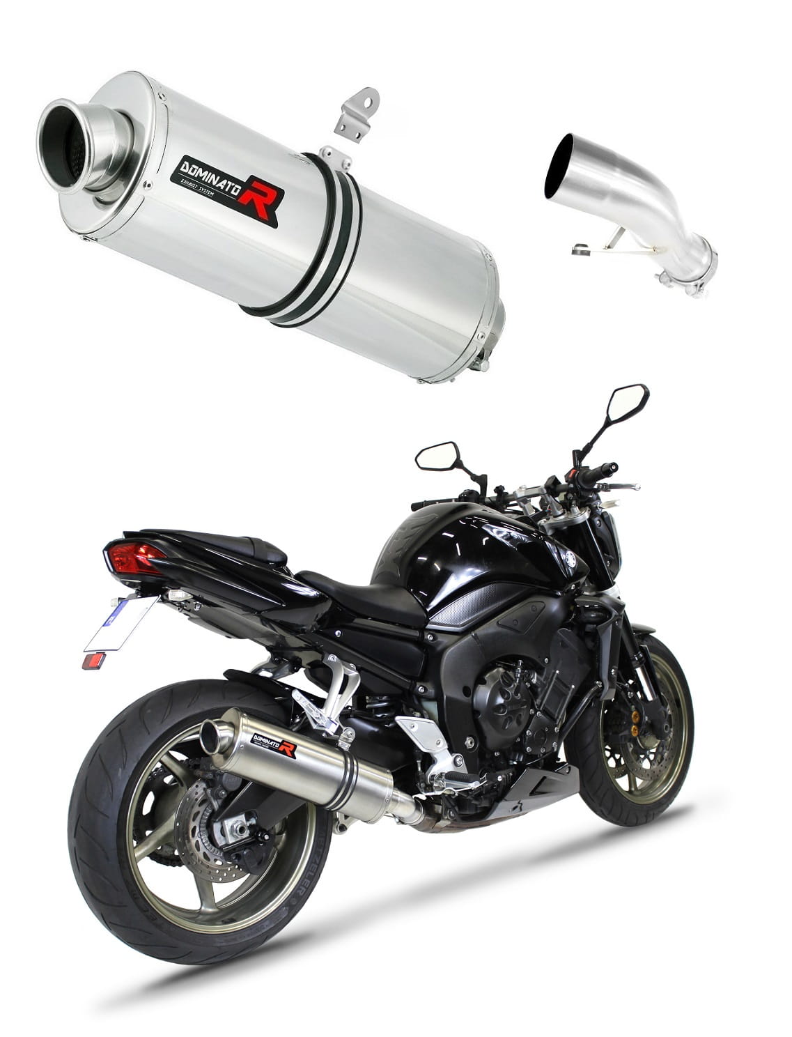 Yamaha FZ1 FAZER 1000 2006 - 2015 Exhaust Silencer Muffler ST + dB killer medium 20 m.