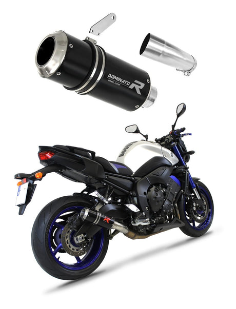 Yamaha FZ8 FAZER 2010 - 2016 Exhaust Silencer Muffler GP BLACK + dB killer medium 20 m.