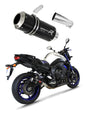 Yamaha FZ8 FAZER 2010 - 2016 Exhaust Silencer Muffler GP BLACK + dB killer medium 20 m.