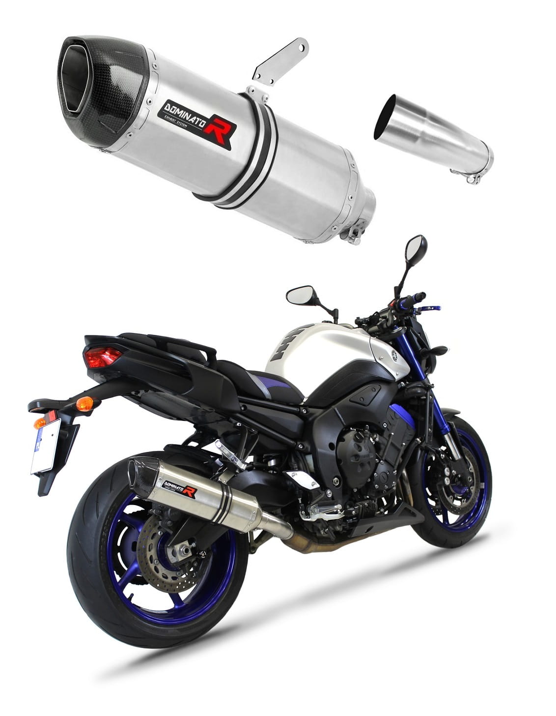 Yamaha FZ8 FAZER 2010 - 2016 Exhaust Silencer Muffler HP1 + dB killer medium 20 m.
