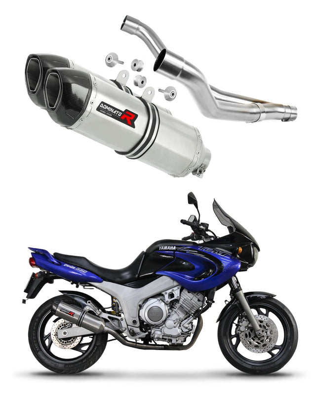 Yamaha TDM 850 1996 - 2001 Exhaust Silencer Muffler HP1 + dB killer medium 19 m.