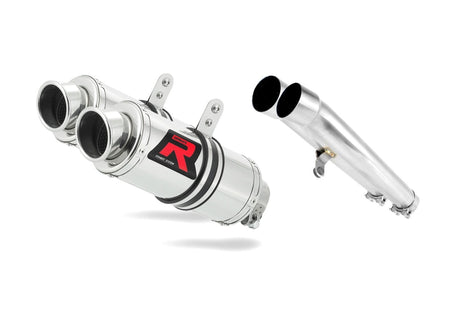 Yamaha FJ 1100 Exhaust Silencer Muffler GP1 + dB killer medium