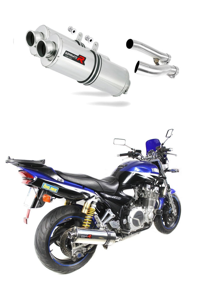 Yamaha XJR 1300 99 06 Exhaust Silencer Muffler OV + dB killer medium