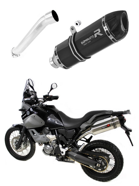 Yamaha XT 660 Z TENERE 2008 - 2016 Exhaust Silencer Muffler HP1 BLACK + dB killer medium 20 m.