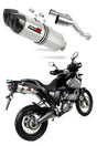 Yamaha XT 660 Z TENERE 2008 - 2016 DUAL Exhaust Silencer Muffler HP1 + dB killer medium 20 m.