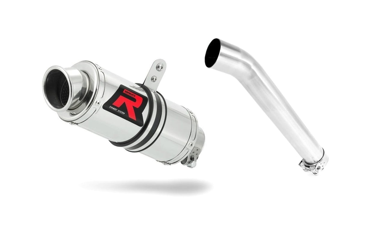 Yamaha FZR 600 1994 - 1999 Exhaust Silencer Muffler GP1 + dB killer medium 19 m.