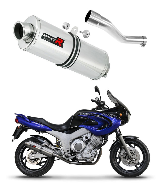 Yamaha TDM 850 Right Side 1996 - 2001 Exhaust Silencer Muffler OV + dB killer medium 19 m.