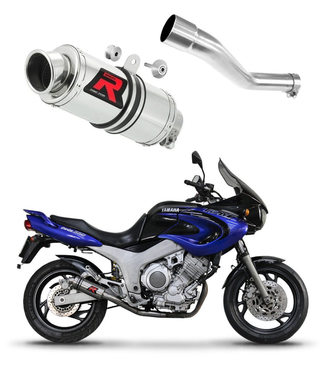 Yamaha TDM 850 Right Side 1996 - 2001 Exhaust Silencer Muffler GP1 + dB killer medium 19 m.