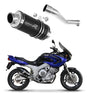 Yamaha TDM 850 Right Side 1996 - 2001 Exhaust Silencer Muffler GP1 BLACK + dB killer medium 19 m.