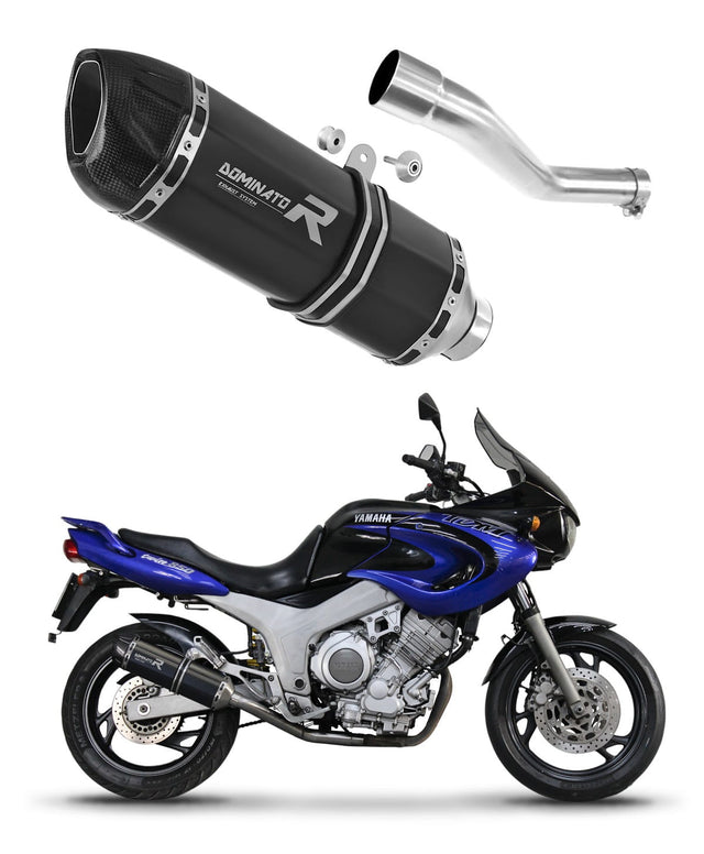 Yamaha TDM 850 Right Side 1996 - 2001 Exhaust Silencer Muffler HP1 BLACK + dB killer medium 19 m.
