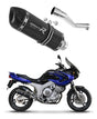 Yamaha TDM 850 Right Side 1996 - 2001 Exhaust Silencer Muffler HP1 BLACK + dB killer medium 19 m.
