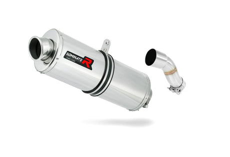 Yamaha YBR 250 Exhaust Silencer Muffler OV + dB killer medium