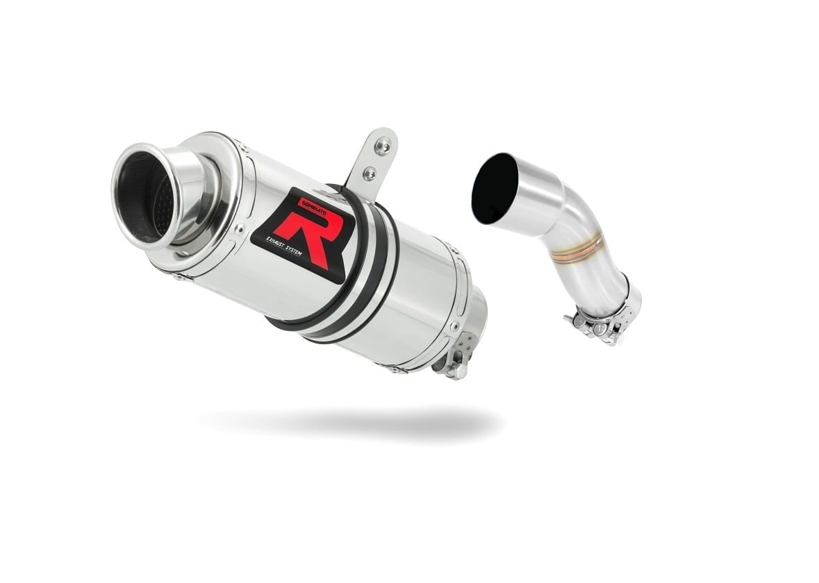 Yamaha YBR 250 Exhaust Silencer Muffler GP1 + dB killer medium