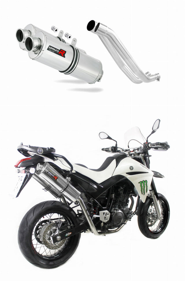 Yamaha XT 660 X 2004 - 2016 Exhaust Silencer Muffler OV + dB killer medium 20 m.
